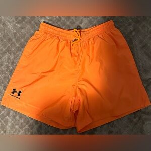 Orange Under Armour Shorts